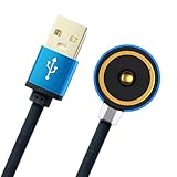 EXMRAT MCC 1A Charger Cable for Olight ArkPro Ultra/Lite, Arkfeld Ultra/Pro/UV, Baldr Pro R, Warrior X, Seeker 2/2 Pro, Obulb, Perun Mini/2 Mini, Valkyrie PL-Pro, Baton 3 S1R S2R II Flashlights