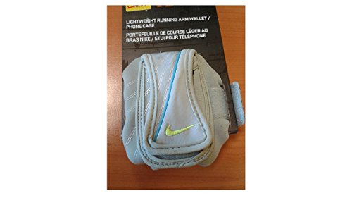 Nike running arm wallet ligero gris funda brazo deportiva