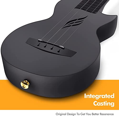 Enya Ukulele Soprano Nova U Mini Simple 21 Pouces – Ukulélé de voyage en fibre de carbone – avec Kit Débutant Comprenant… - Les Beatles, Paul McCartney, John Lennon, RIngo Starr, George Harrison Enya Ukulele Soprano Nova U Mini Simple 21 Pouces – Ukulélé de voyage en fibre de carbone – avec Kit Débutant Comprenant… – Image 8