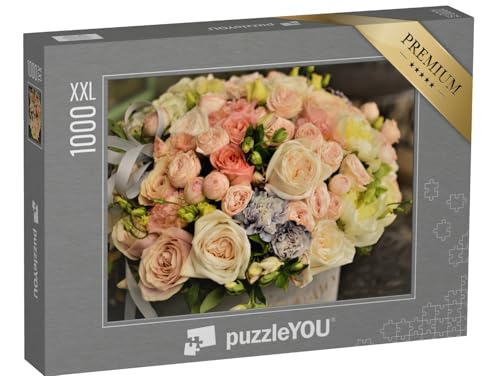 Puzzle 1000 pièces XXL « Un Bouquet de Fleurs délicates »