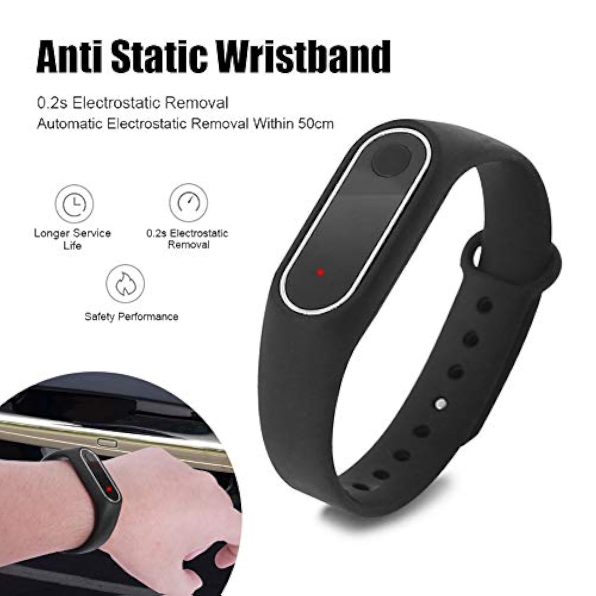 Anti Static Wrist Strap for Electrostatic Removal