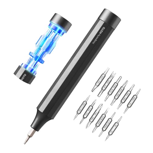 9-teiliges Magnetisches Schraubendreher-Set – Mit Weichen Griffen, Größen Von 75–200 Mm | Für Elektronik-Reparatur, Basteln, Haushalt