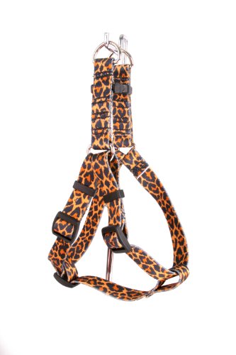 Image of Yellow Dog Design Step-In Harness, Large, Leopard Skin