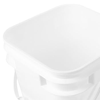 漆塗り桶　蓋付き Amazon.co.jp: Luxshiny 2個油漆桶 製 蓋付き 塗料入れ 用 軽量