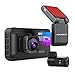 Produktbild EACHPAI K5 4K WiFi Dashcam, Dual Linse Auto Kameras für Auto Vorne und Hinten, Halterung des Eingebaut GPS, 24H Parküberwachung, Bewegungserkennung, Loop-Aufnahme, WDR und Nachtsicht