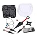 Produktbild SGOT Anime Naruto Cosplay Kunai Shuriken Leaf Village Ninja Uchiha Itachi Cosplay Uzumaki Naruto Haarband Requisiten Kunststoffspielzeug( 10 STK Naruto)