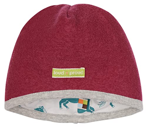 Bonnet bébé en laine walk bio pour les promenades en forêt par temps froid