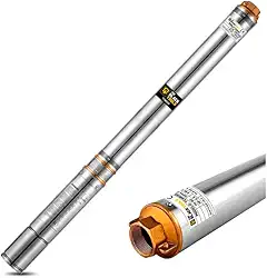 Bomba Submersa Caneta TCN500 The Black Tools – 1/2HP 3" 110V/220V para Poço Artesiano Água Potável (220, Volts)