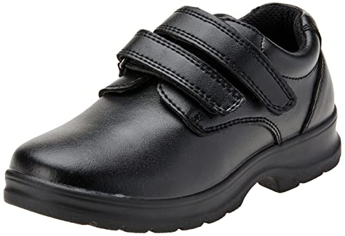 Grosby Boy's Evan 2 School Shoe, Black, UK 10/US 11