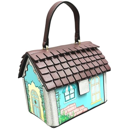 House Shaped Crossbody Bag Purses Handbags for Women Crossbody Bag Shoulder Bag Funny Pouch Purse Bags Purse