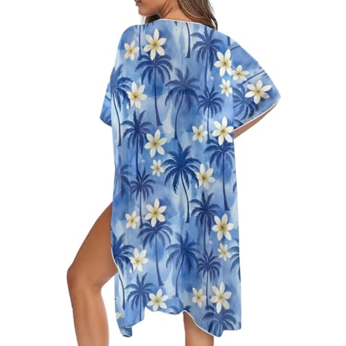 Salida de playa elegante para cubrir el traje de baño de forma holgada