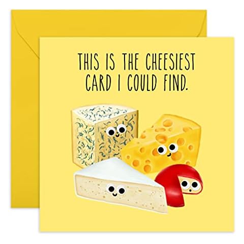 Central 23 Cheesiest Birthday Card with Stickers Cover