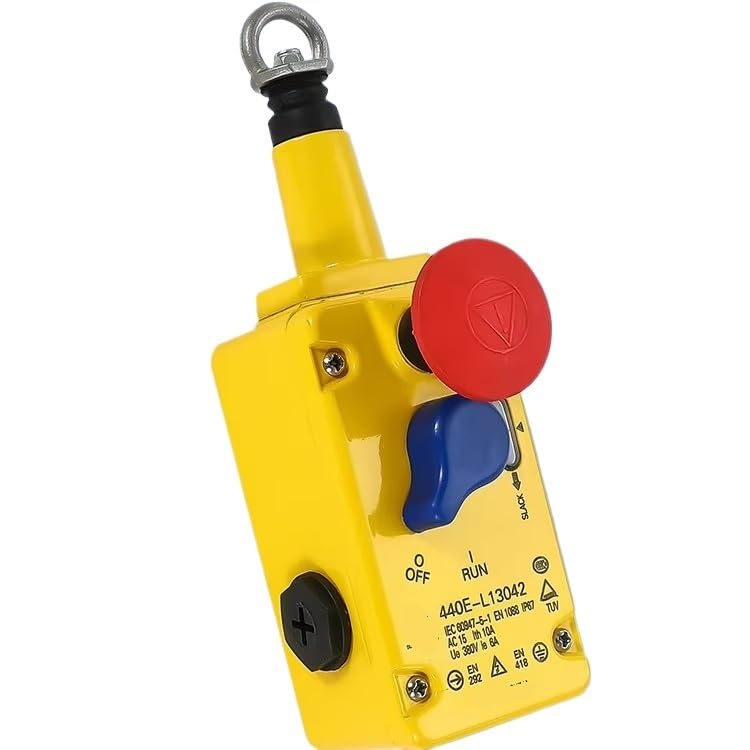 Sécurité Interrupteur Arrêt Urgence Câble Tirage 440E-L13137 440E-13042