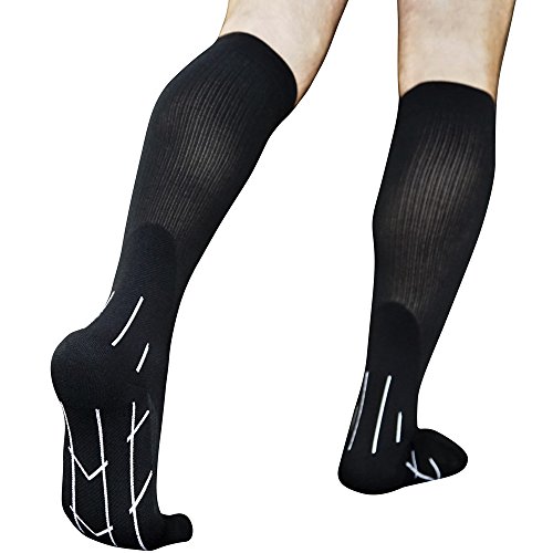Image of Meister Graduated 20-25mmHg Compression Socks for Shin Splints (Pair)