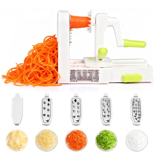 Spiralschneider Hand für Gemüsespaghetti,Spiralschneider...