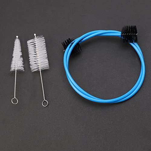 Ankexin Trumpet Cleaning Care Kit Brasswind Musical Instrument Cleaning Brush Set for Trombone Tuba Horn Cornet Junk Clean