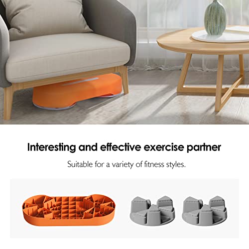 Adjustable Workout Aerobic Stepper Step Platform Trainer,4.6‘’6.3‘’7.9‘’ Levels Height-Adjustable Exercise Step Platform