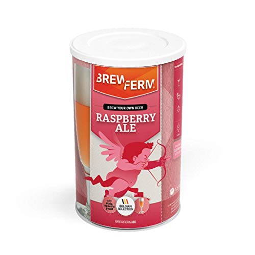Brewferm® Bierkit"Rasberry Ale" - 12 liter, verfrissend bier met fruitig framboos-aroma, bier zelf brouwen