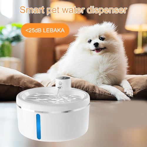 Fuente automática de agua para gatos y perros miniatura 2