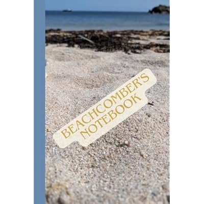 A beachcomber's notebook journal: A notebook for beach lovers, with weather, notes and drawing area.