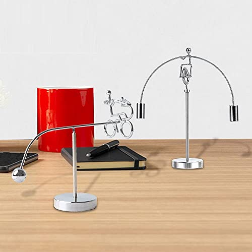 Image of AUGEN Balancing Pendulum Durable Metal Innovative Stress Relief Toy for Home Office Desktop Gift Decoration (1 Piece, 7709K)