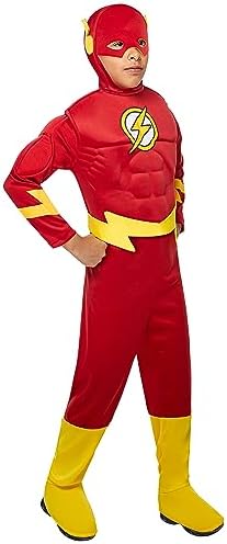Rubie's DC Comics Deluxe Muscle Chest The Flash Child's Costume