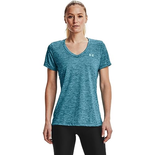 Image of Under Armour Women's Tech V-Neck Twist Short-Sleeve T-Shirt