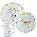 Kahla 32D200O76645C Kids Märchenprinzessin Porzellan Kindergeschirr-Set Mädchen Geschirr-Set bunt rund 3 teilig Set Tasse Suppenteller Teller
