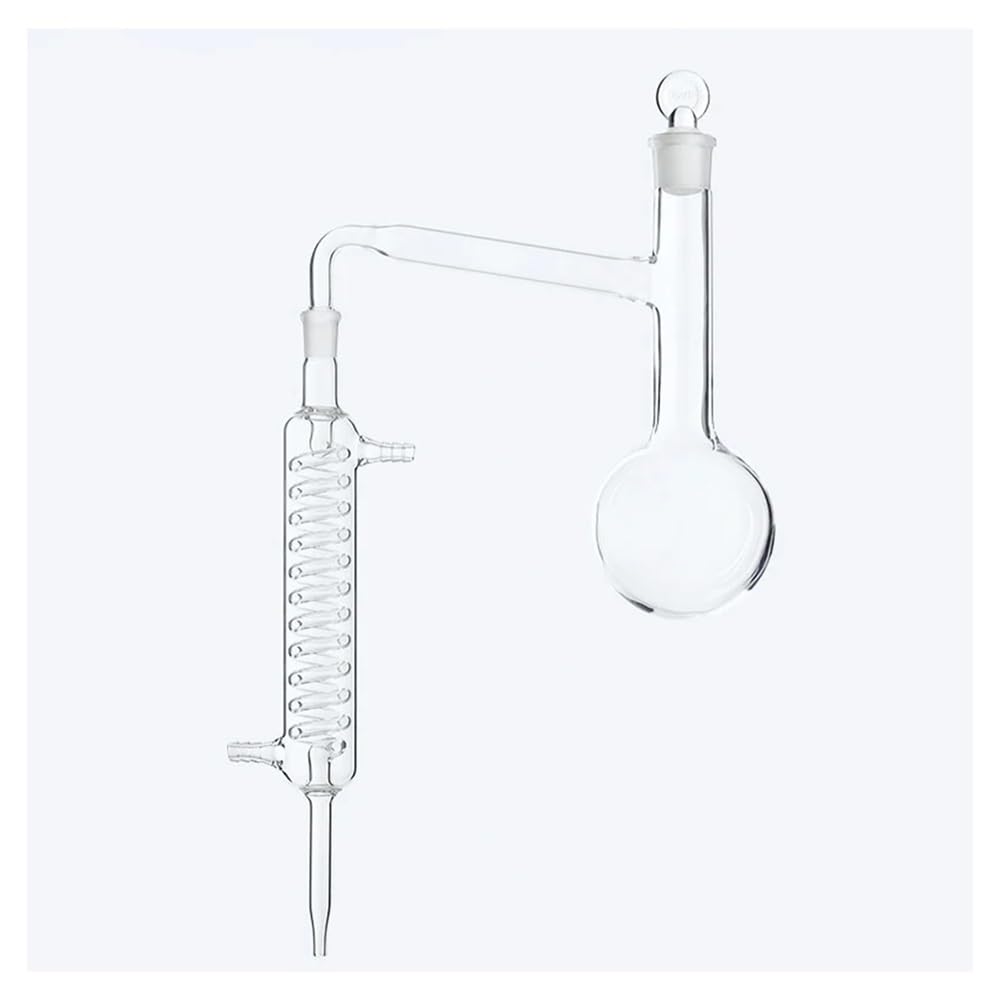 Aparato de destilación con juntas de vidrio esmerilado Matraz de destilación(250ml-150mm)