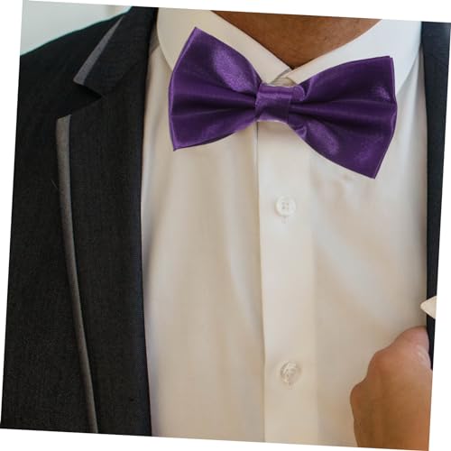 Set de cummerbund y moño para hombre, accesorios formales miniatura 7