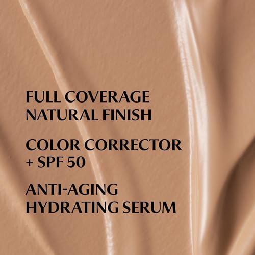 Image of IT Cosmetics CC+ Cream - Natural Full Coverage Foundation With SPF 50+, Color Corrector & Anti-Aging Hydrating Serum, Hyaluronic Acid + Peptides, Lightweight Up To 24H Wear, All Skin Types