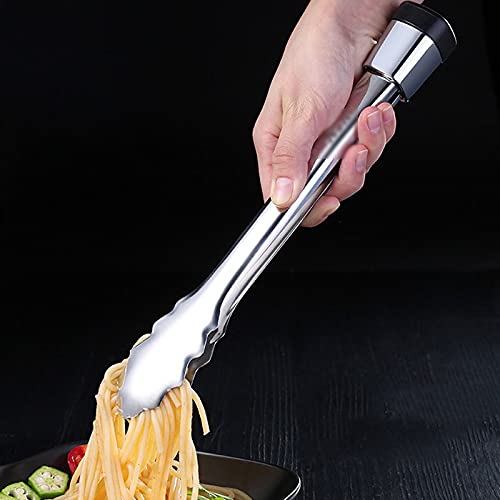 MRKU Cocina, Utensilios de Cocina Pinzas para Alimentos Pinzas para Carne de Acero Inoxidable Pinzas para bufé Pastelería Pinzas para ensaladas
