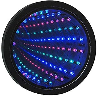 Premium Infinity Mirror Tunnel Lamp LED Lighting Sensory Mirror Battery or USB Powered | Protective Film Must Be Peeled Off