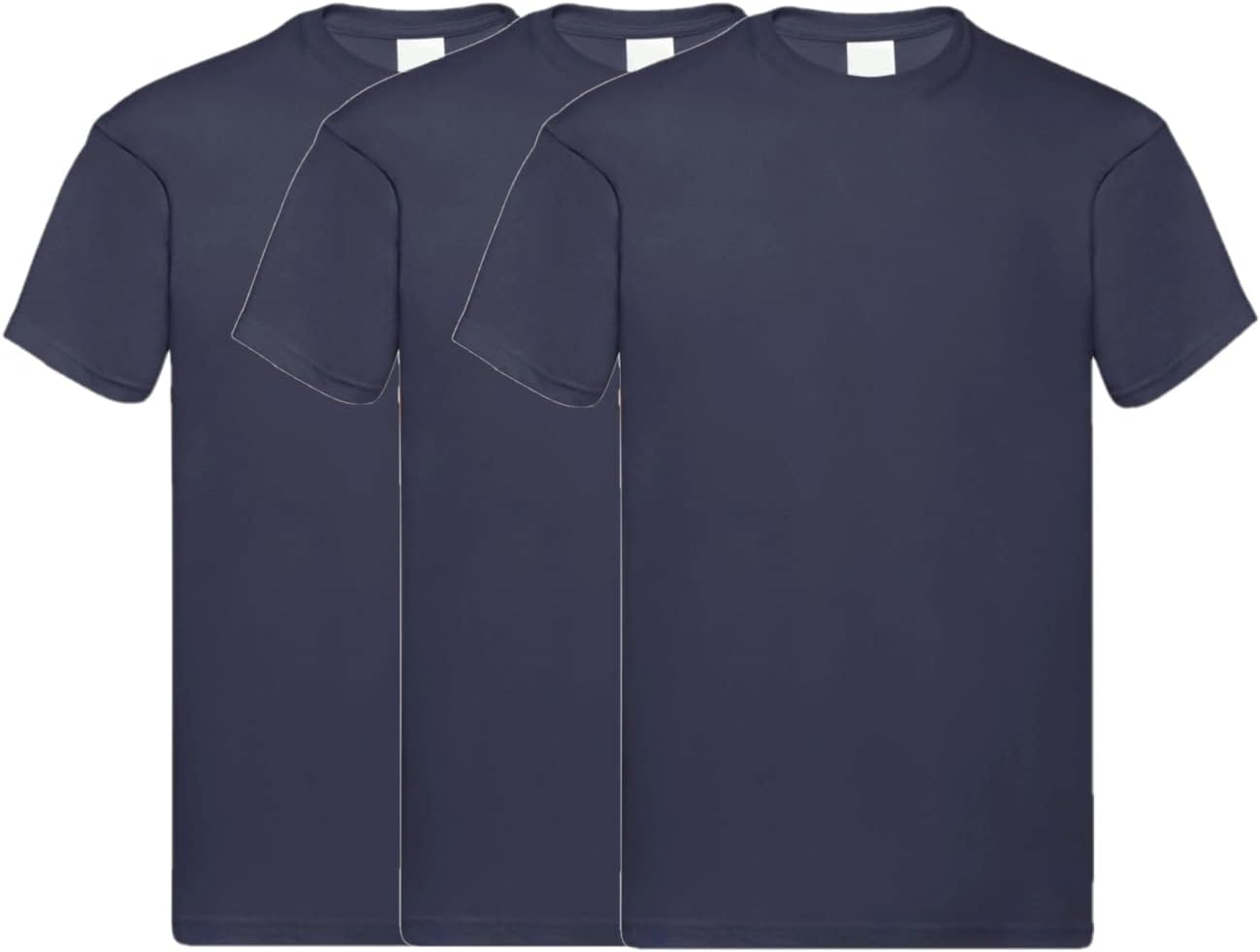 Lot De T-shirts Homme COOZO Coton Valueweight - Manches Courtes - Multi-packs