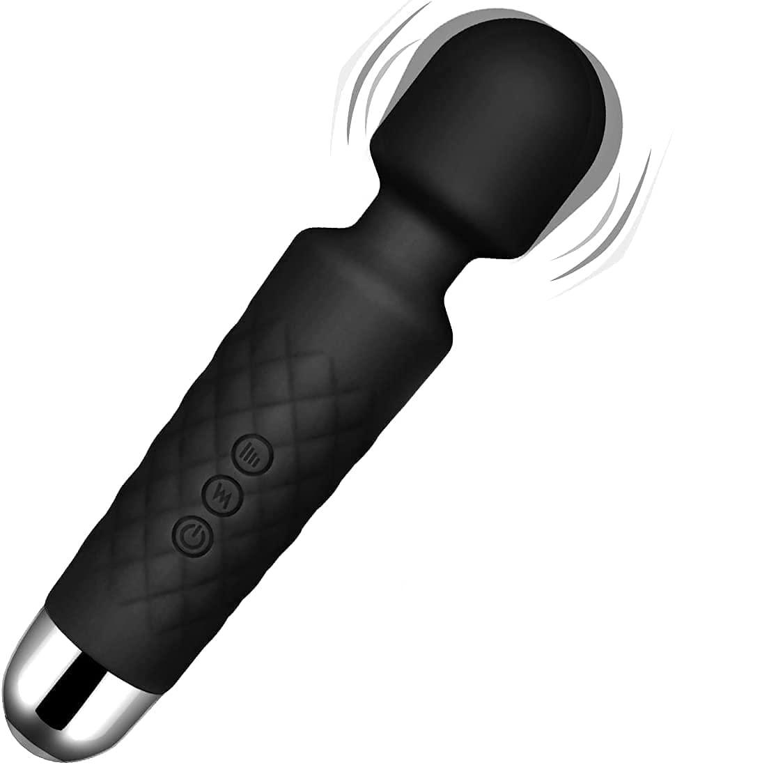 Waterproof Rechargeable Personal Body Massager for 20 Vibration Modes 8 Speed Patterns Perfect for Relaxation Massage