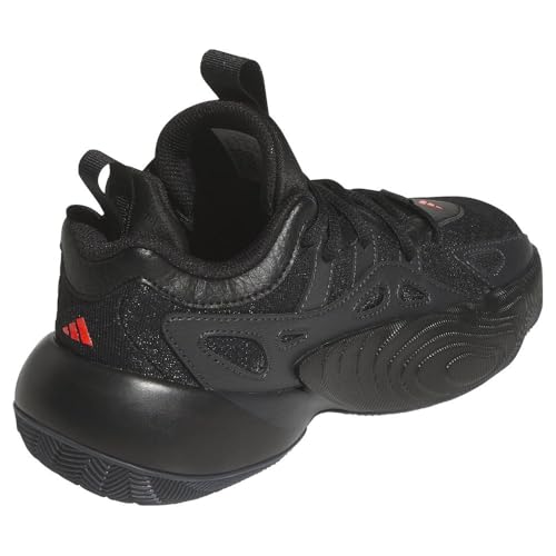 adidas Trae Unlimited, Chaussures Basses Non liées au Football, Core Black/Lucid Lemon/Carbon,