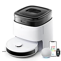 LEFANT M3 Robot Aspirapolvere Lavapavimenti,Stazione Base All-in-one,Aspirazione 12,000 Pa,Batteria...