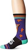 Stance Men's 95 Nba All Star Basketball Throwback Graphic Arch Support Crew Sock, Purple, L
