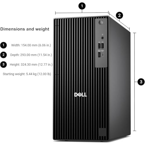 Dell Pro Business Desktop, New OptiPlex Version, Intel I7-12700K(25MB Cache, 12 Core, 20Threads), 32GB DDR5, 1TB PCIe SSD, Dual 4K Monitor Support, Ultra-Quiet Design, USB-C, Windows 11 Pro - Image 6