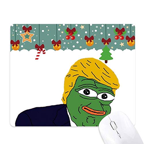 Tapis de souris drôle grenouille président pour votre espace télétravail