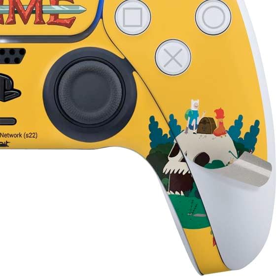 Skinit Decal Gaming Skin Compatible with PS5 Slim Digital Edition Bundle - Officially Licensed Adult Swim Adventure Time Cave of Skulls Design