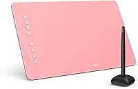 XPPen Deco 01 V3 Mesa Digitalizadora 2024 Nova Versão com Teclas para Androis Windows Linux (Rosa)