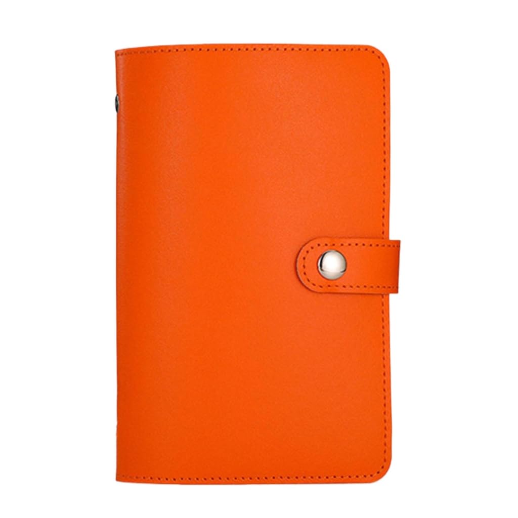 GMBYLBY Paper Money Collection Album 50 Pockets Leather Holder Currency Storage