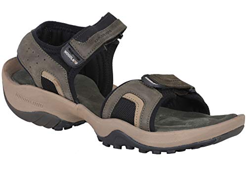 Woodland Men's Olive Green Sandals - 11(OGD 2685117)