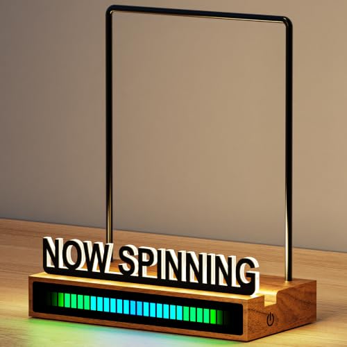 Présentoir vinyle haut de gamme avec éclairage led multicolore - 2