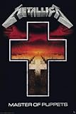 The Biggest 1980's Music Bands & Artists - Metallica - Music Poster (Master Of Puppets - Album Cover Version 2) (Size: 24' x 36')