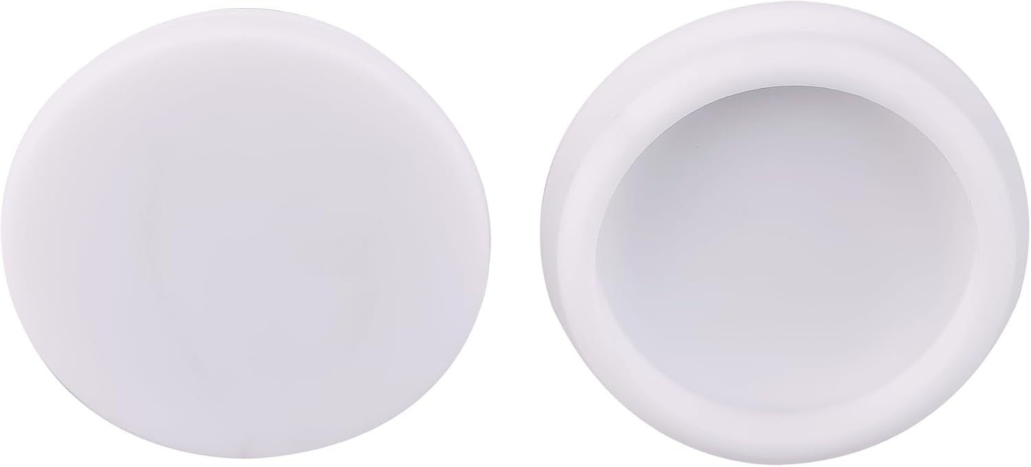 Toilet Bidet Hole Cover Compatible with Toto Washlet+ Toilet (2Pcs, White)