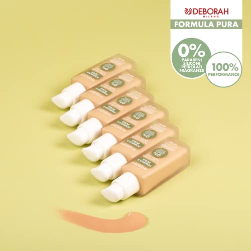 Deborah Extra Mat Formula Pura No. 01 Fair SPF20, Paraben Free - Image 3