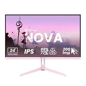 Arozzi Nova 24" IPS, 200Hz - Roze