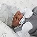 CHAREX Realistic Reborn Baby Dolls Black - 18 Inch Real Life Baby Doll African American Real Baby Boy, Lifelike Newborn Baby Doll Poseable Soft Body, Gift Set with Accessories for Kids Aged 3+
